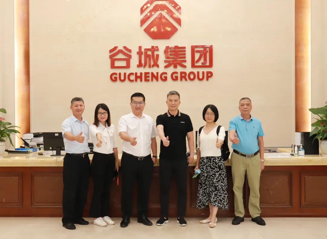 白云区委统战部副部长、区工商联党组孙志辉书记一行莅临谷城集团调研指导